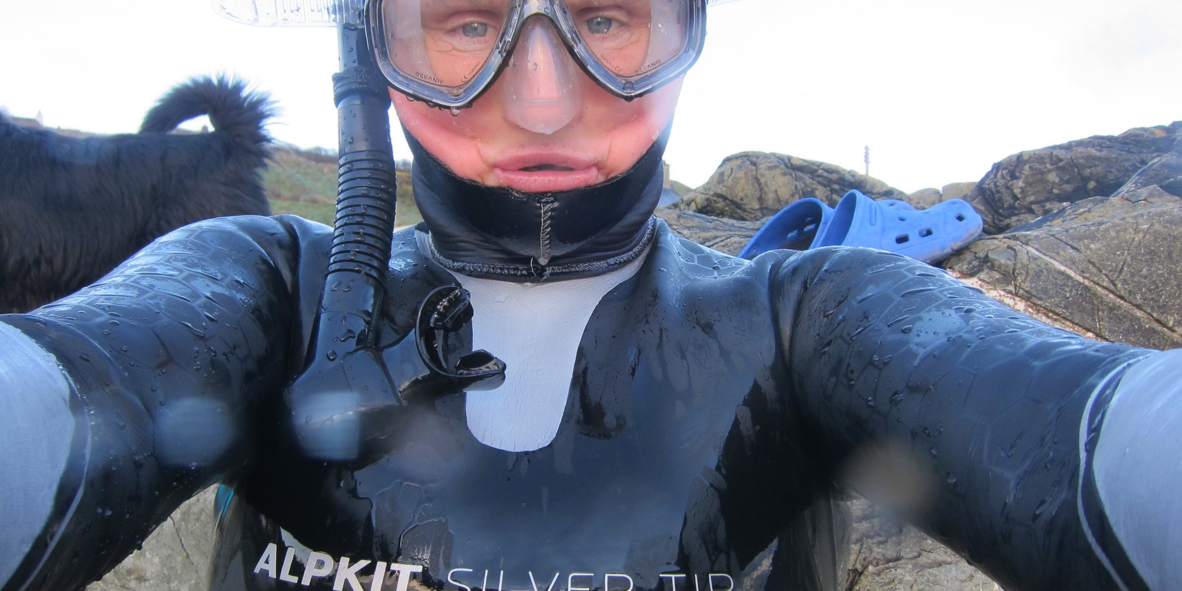 35 minutes swimming in the Irish Sea