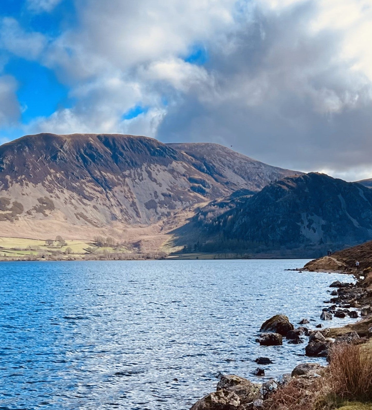 A mountain lake in the Lake District provides the setting for 100km ultra marathon