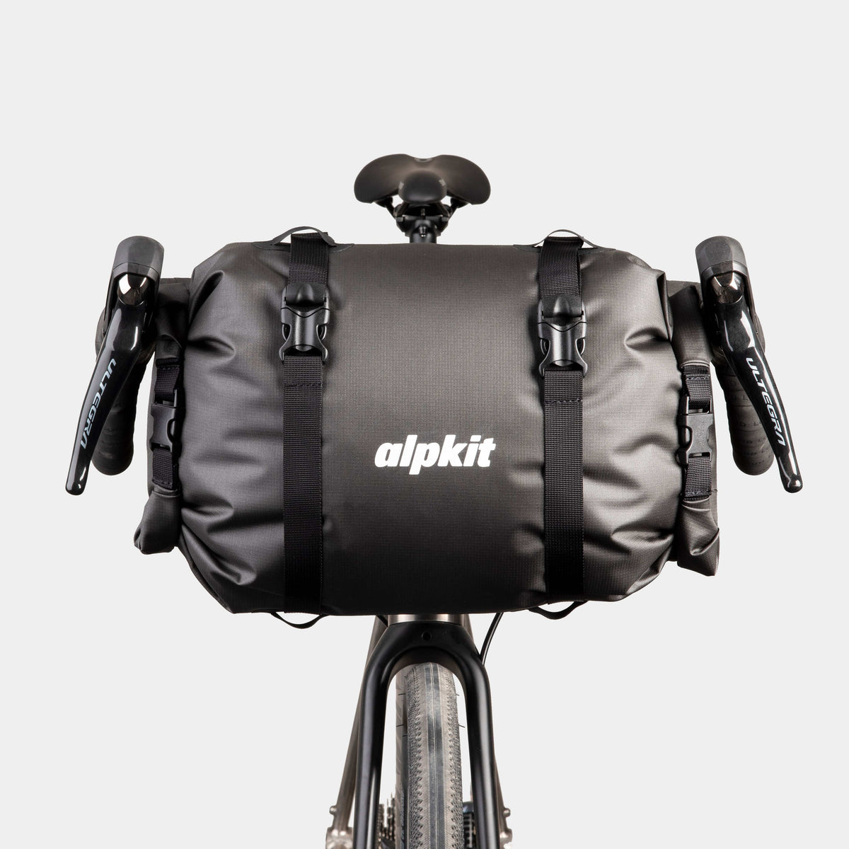 alpkit deluge handlebar bag 20L for bikepacking