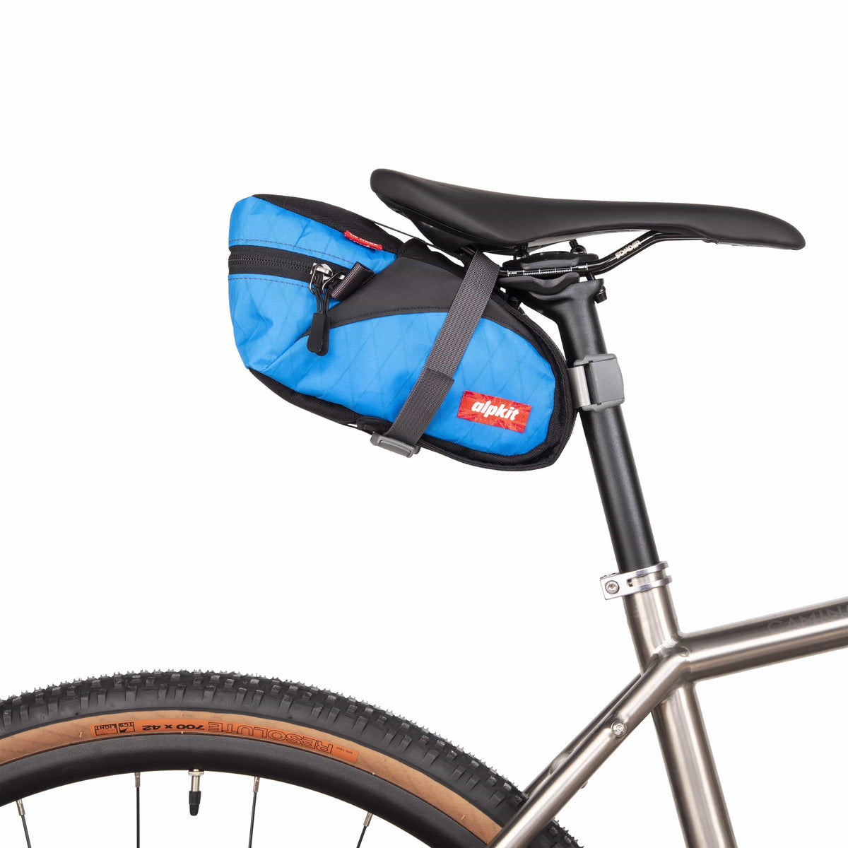 Alpkit enduro seatpack regular in lego - closed
