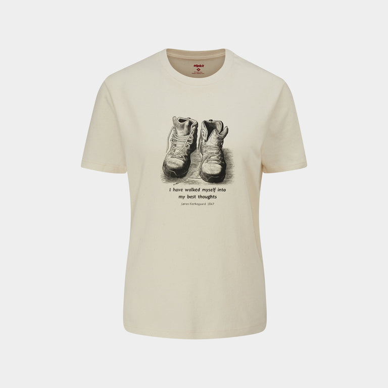 mens Alpkit solved by walking cotton tee shirt