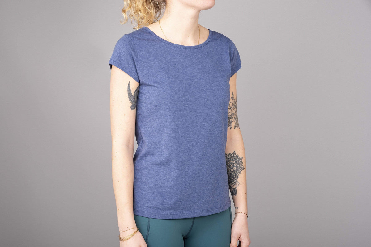 womens picu tee in twilight front