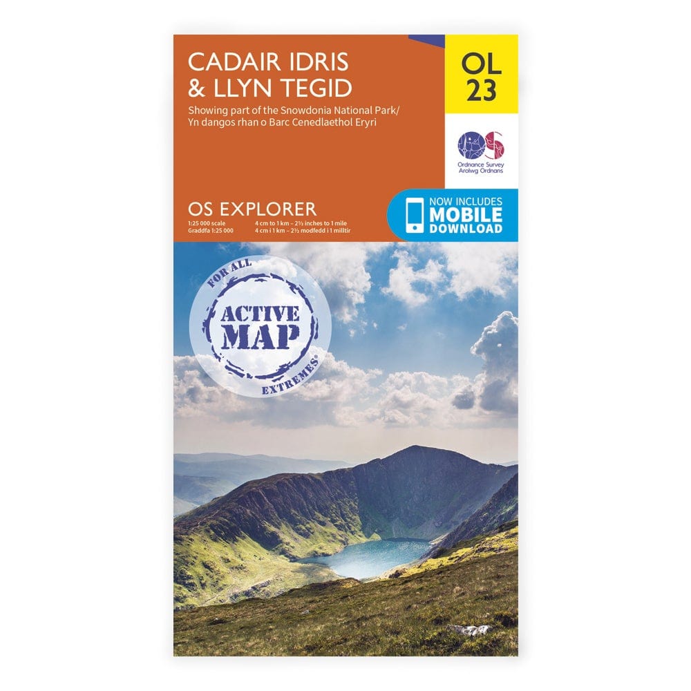 OS Explorer Laminated / Snowdonia Cadair Idris