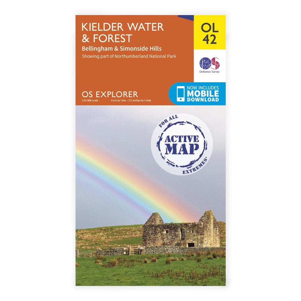OS Explorer Laminated / Kielder Water
