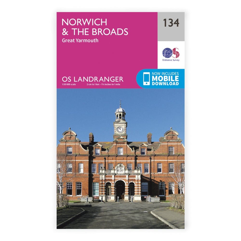 OS Landranger / Norwich & The Broads