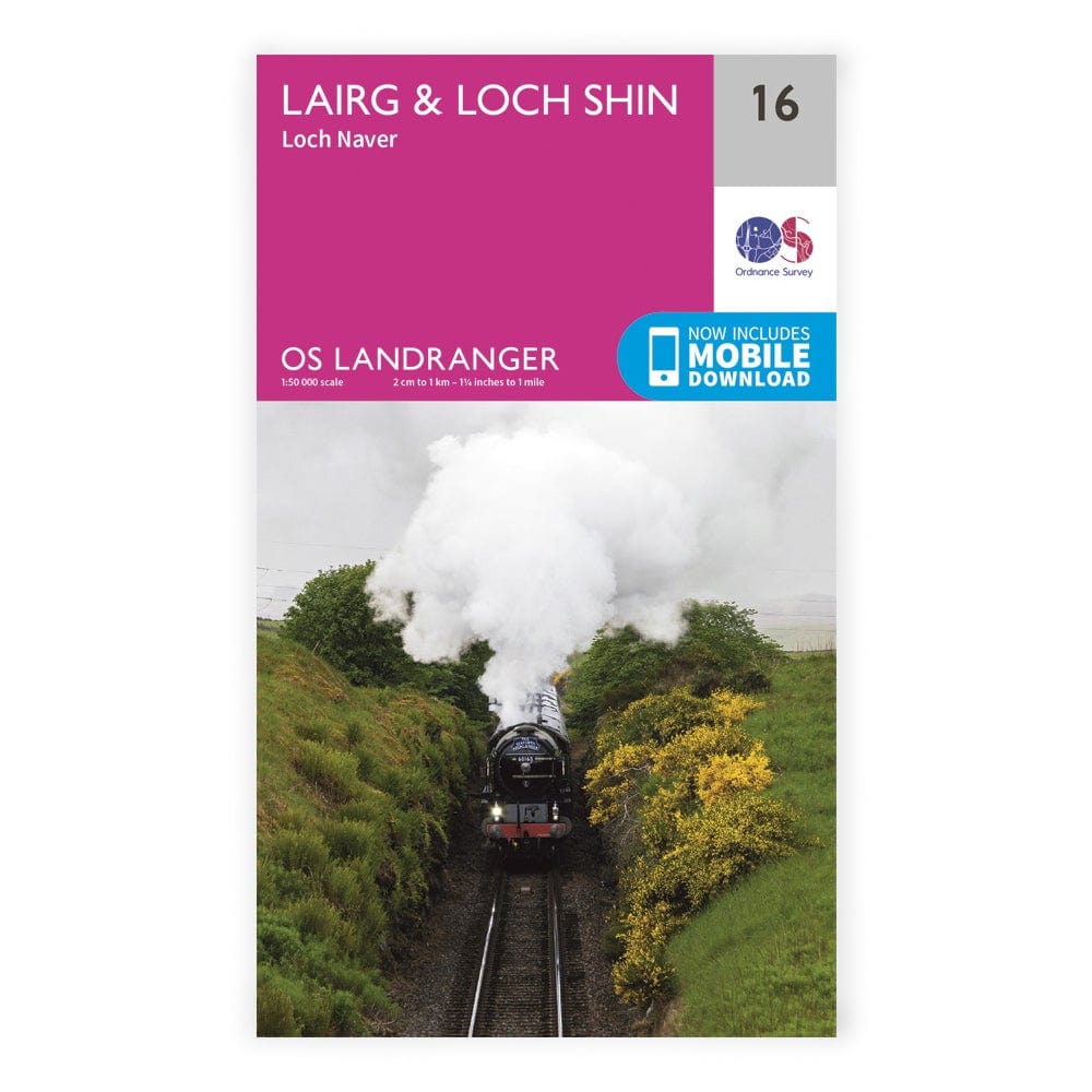 OS Landranger / Lairg & Loch Shin