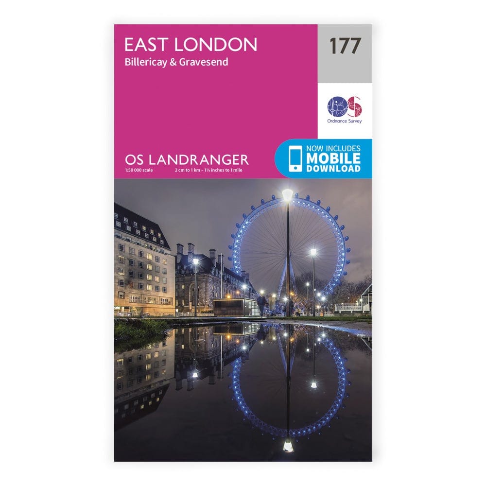 OS Landranger / EastLondon, Billericay