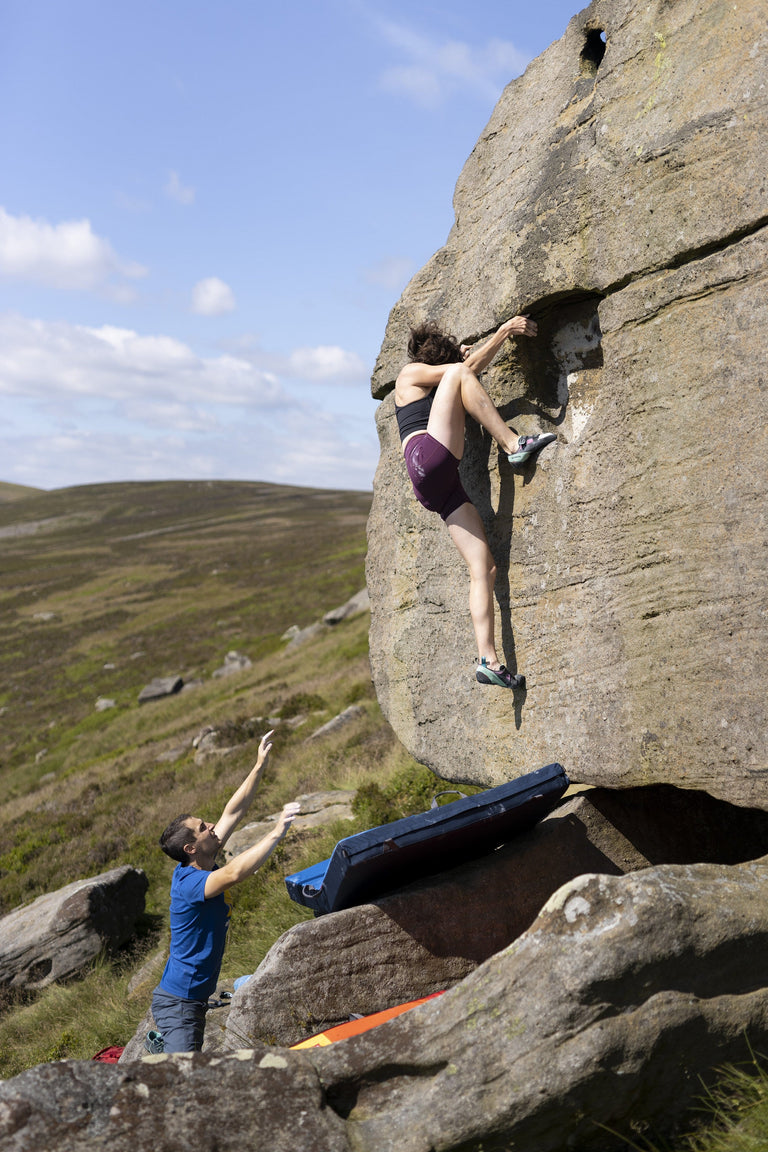 alpkit mello shorts - action
