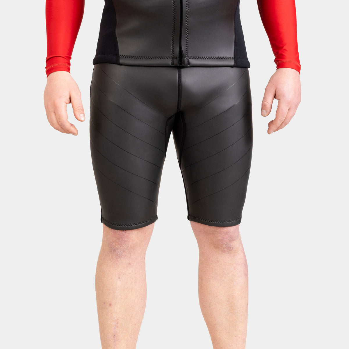 alpkit element wetsuit mens shorts in black