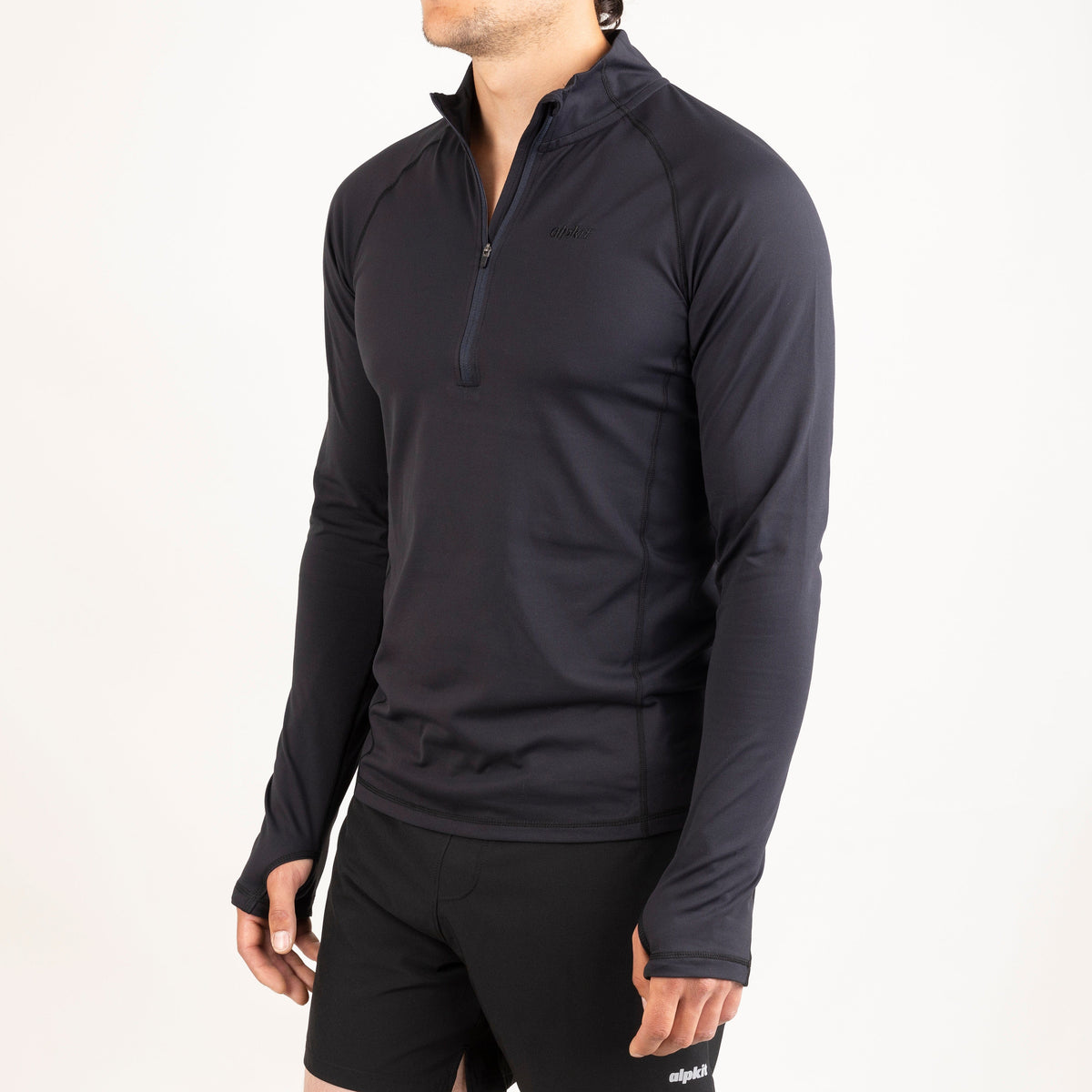 alpkit mens laika in black front|sl