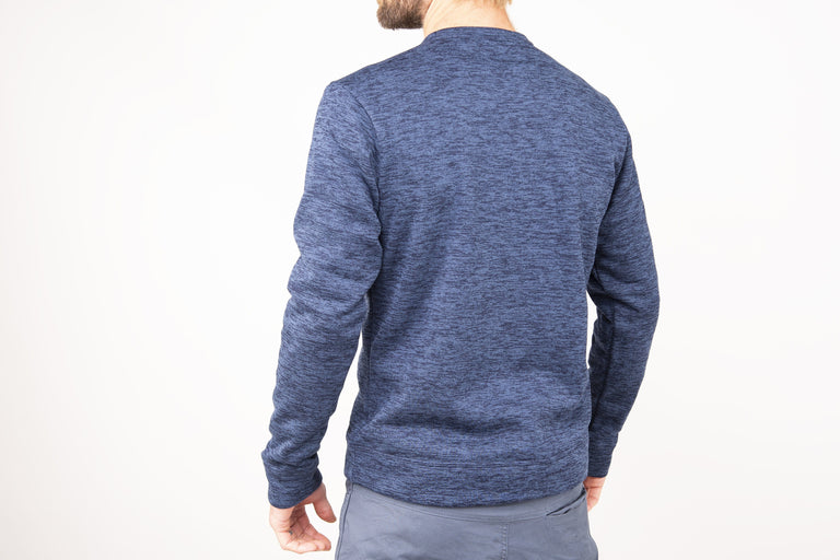 alpkit mens redpoint crew neck jumper back|pm