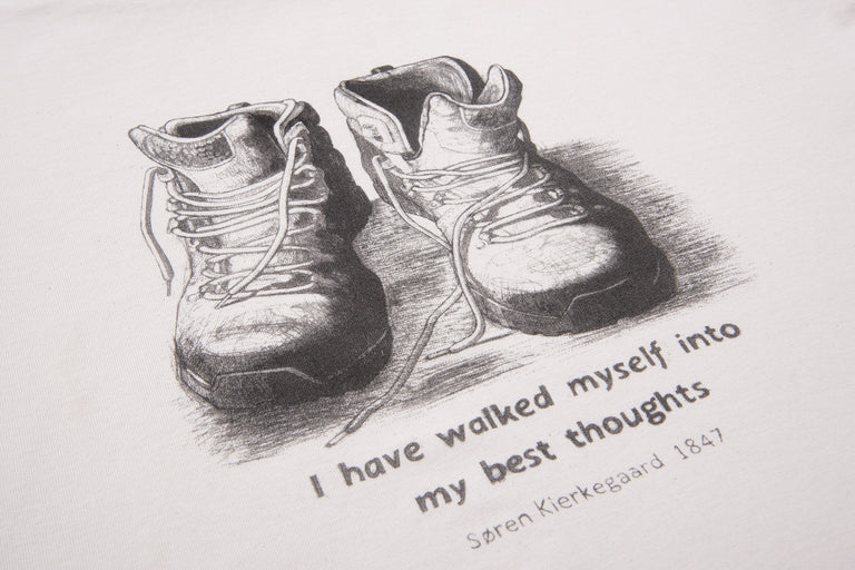 mens Alpkit solved by walking cotton tee shirt - closed