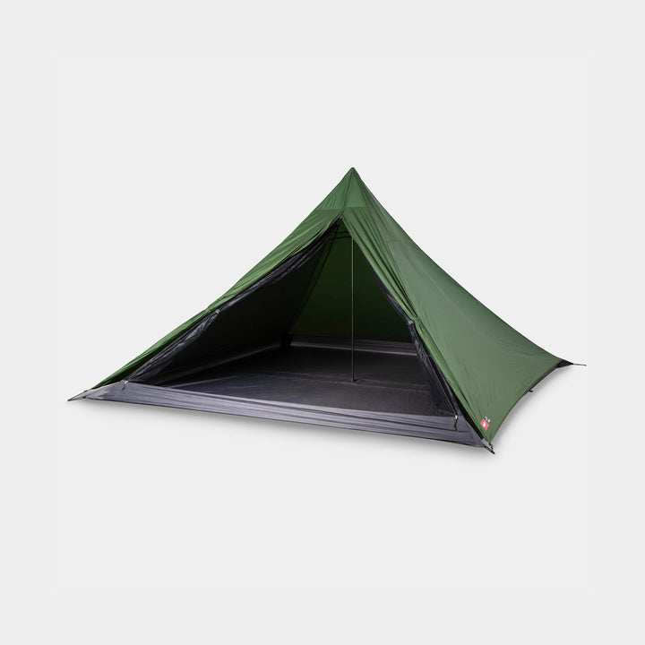 Lightweight pyramid shop tent