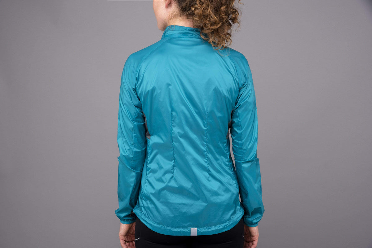 Women's Arro windproof jacket rear view
