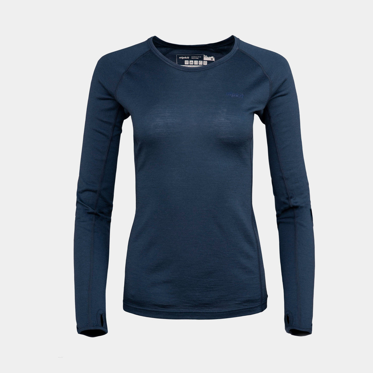 Women's Kepler long sleeve slate - closed