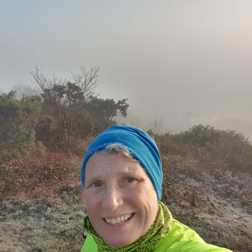 Fellrunner in the mountains