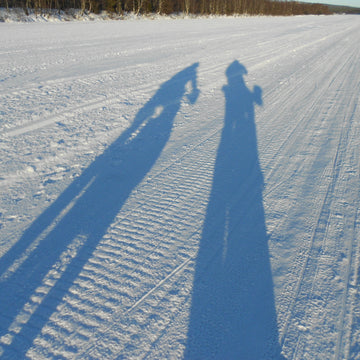 Rider on the Alps Divide