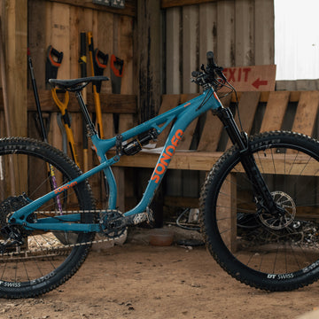 Winter training bike