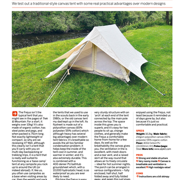 Wild camping is just part of the adventure