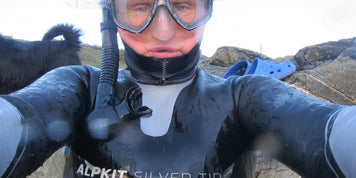 35 minutes swimming in the Irish Sea