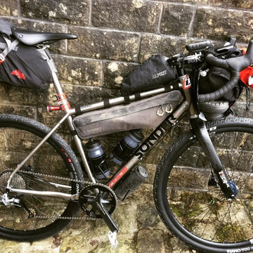 Rider on the Alps Divide