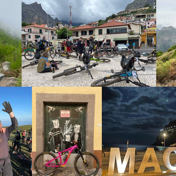 Rider on the Alps Divide