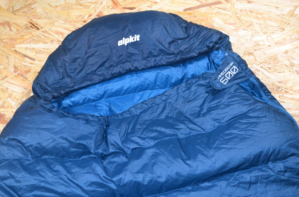 PipeDream 600 sleeping bag for winter bikepacking