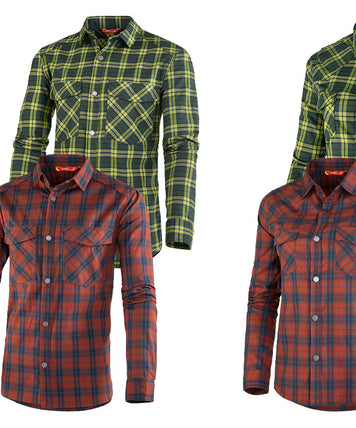 Woodsmoke shirt 'Used & Abused' in Trail mag