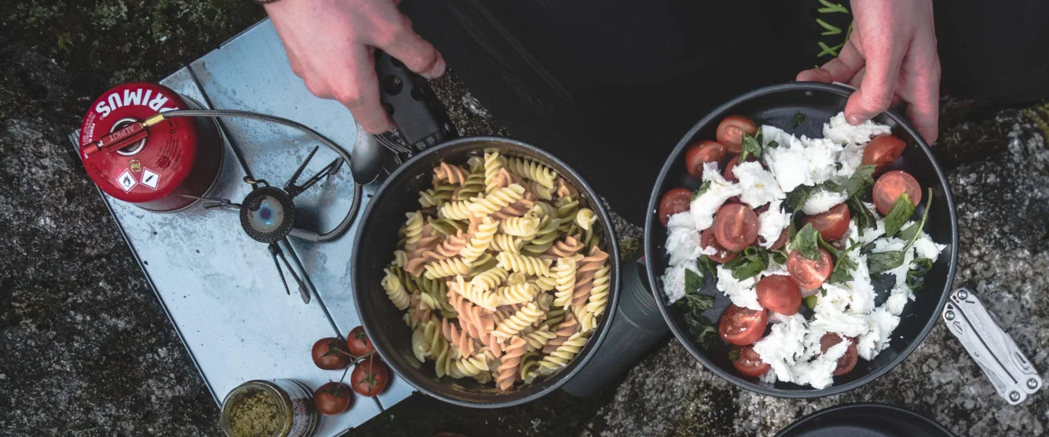 Cooking pasta in lightweight camping stoves