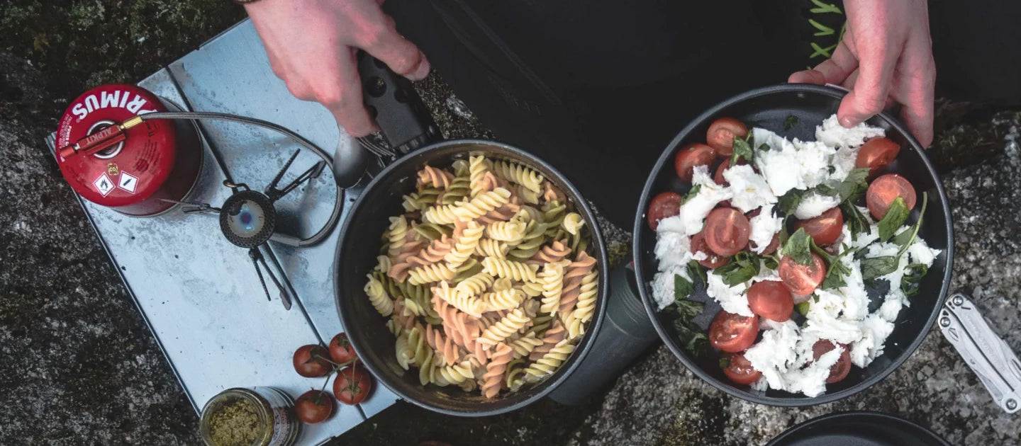 Cooking pasta in lightweight camping stoves