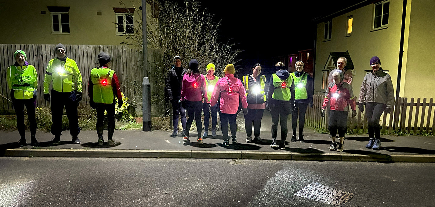 Lights to keep running club moving through winter