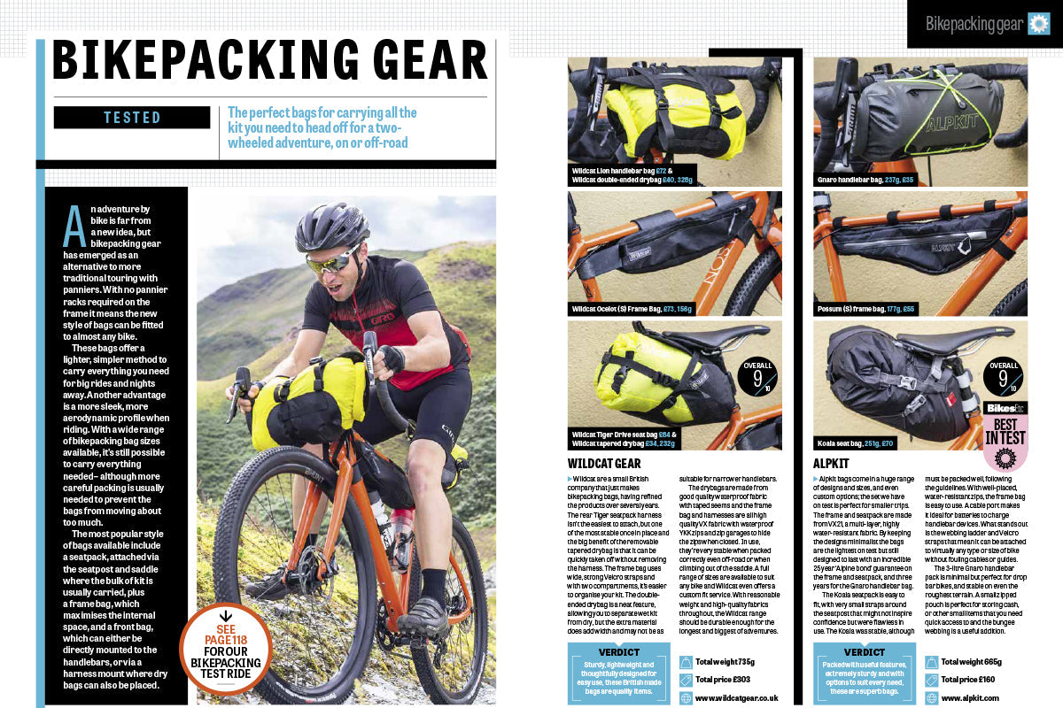 Bikes Etc: Bikepacking Gear