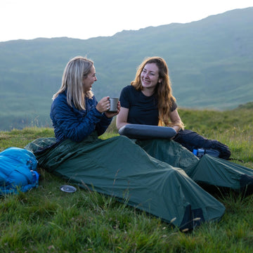 Hooped waterproof bivvy bag