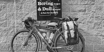 Boring to Dull a very interesting journey by bicycle