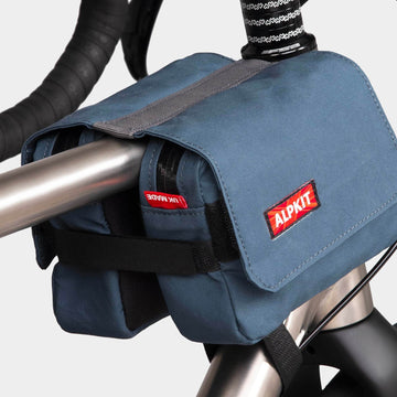 UK Made handlebar bag for cyclists