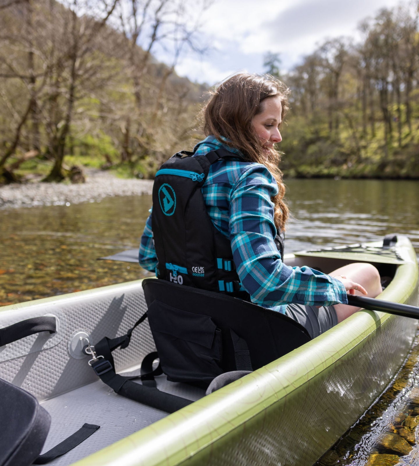 Setting out on a canoe camping trip