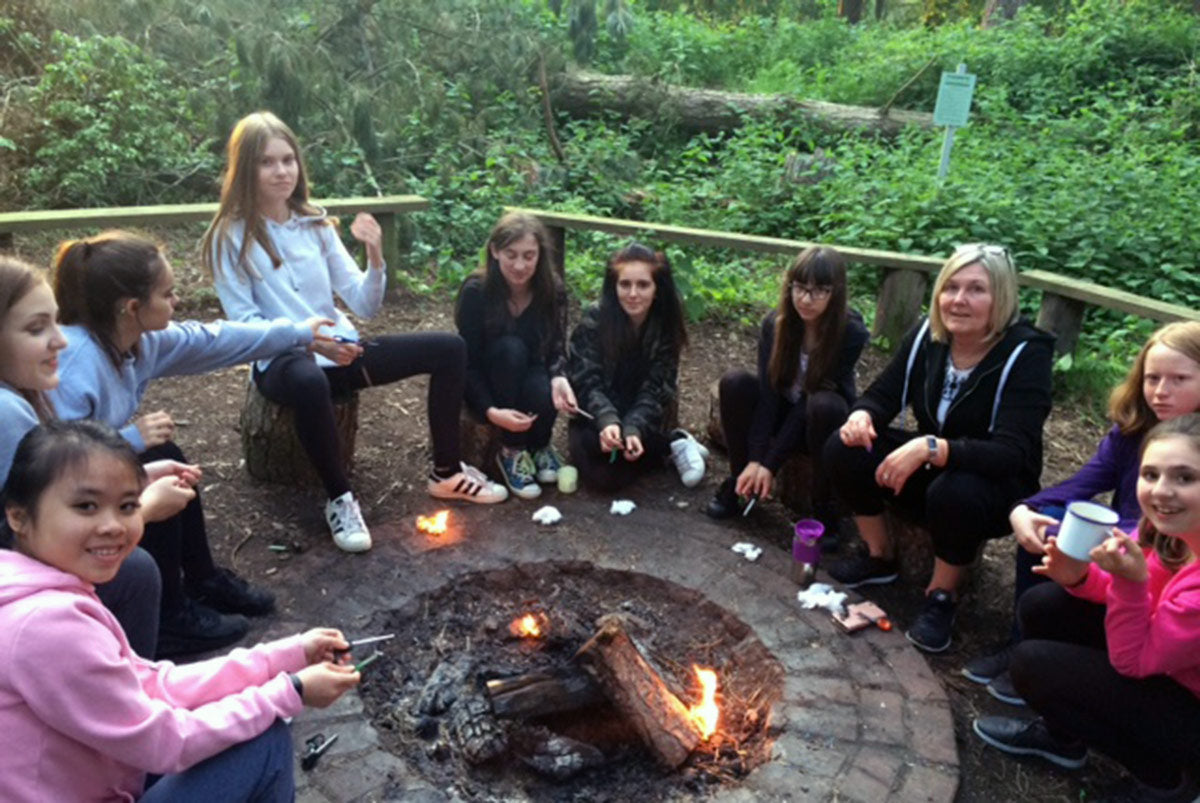 Castle Manor's Camp Out