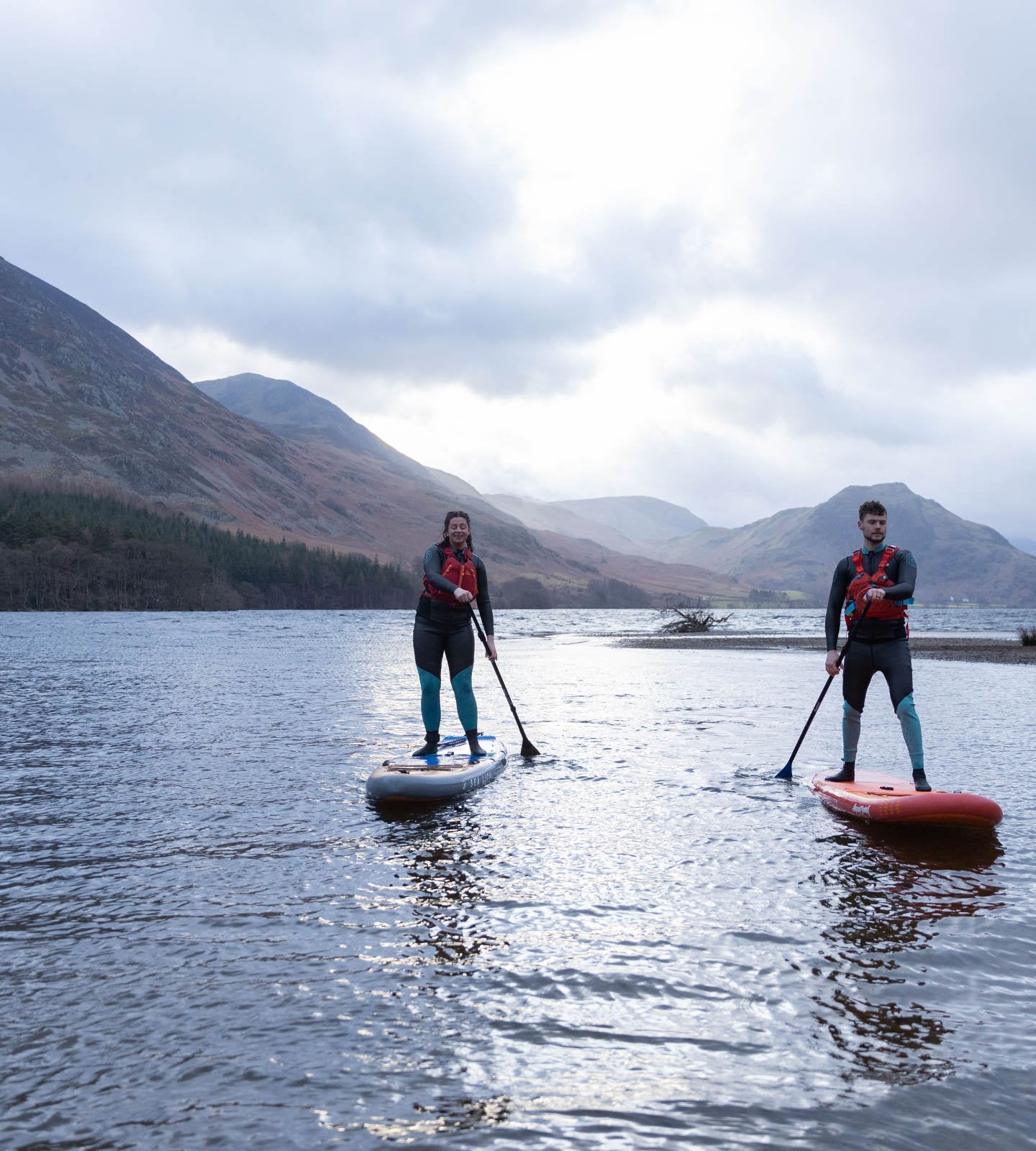 SUPs in the Lake District