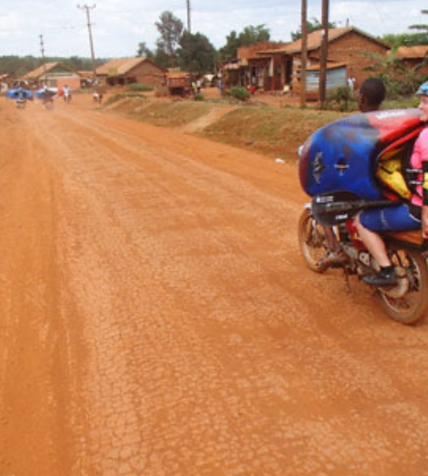 Kayaking in Uganda