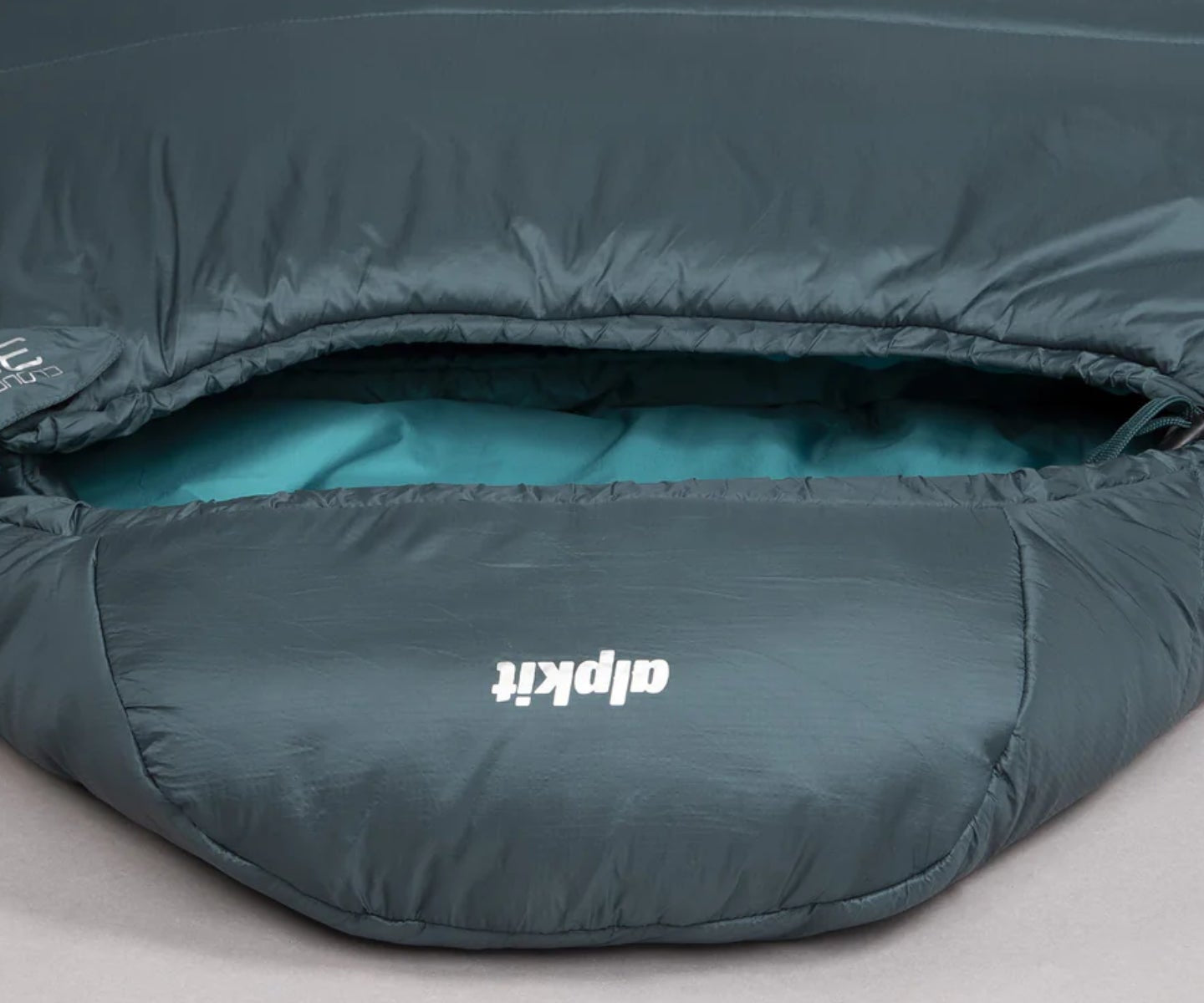 3 season synthetic sleeping bag with recycled content