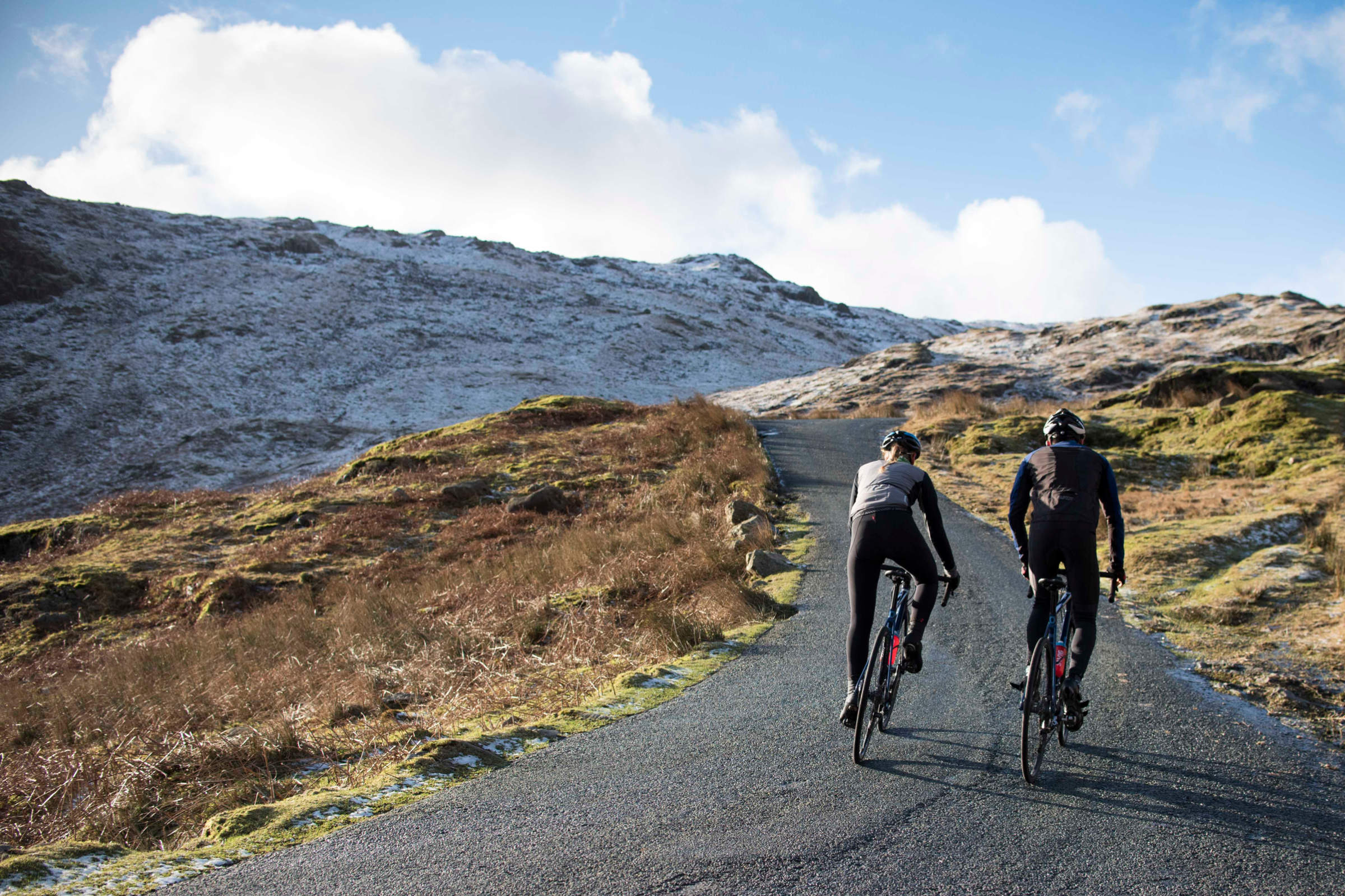Winter training bike