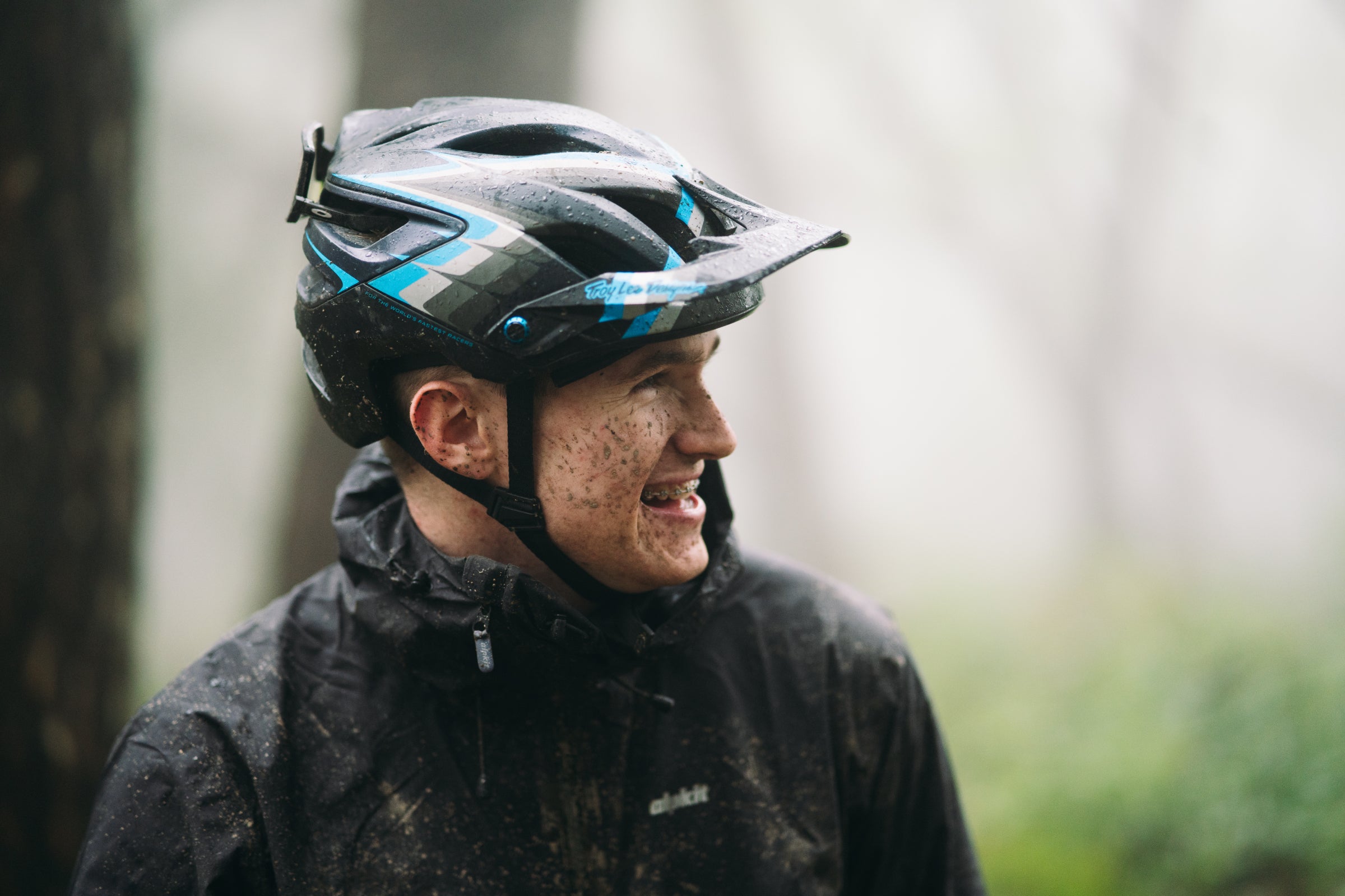 Waterproof shells for cyclists