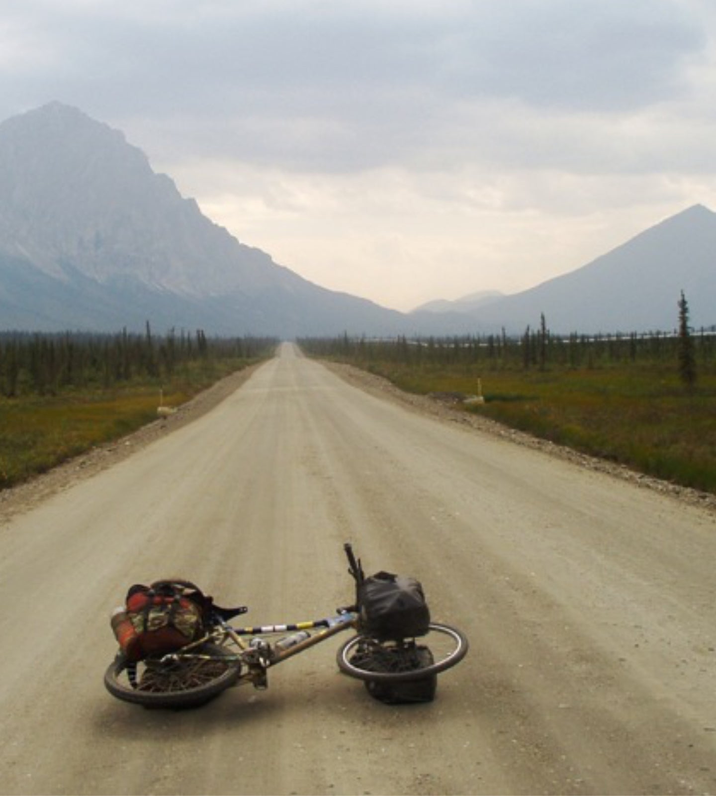 Cycle touring on the Dalton Highway