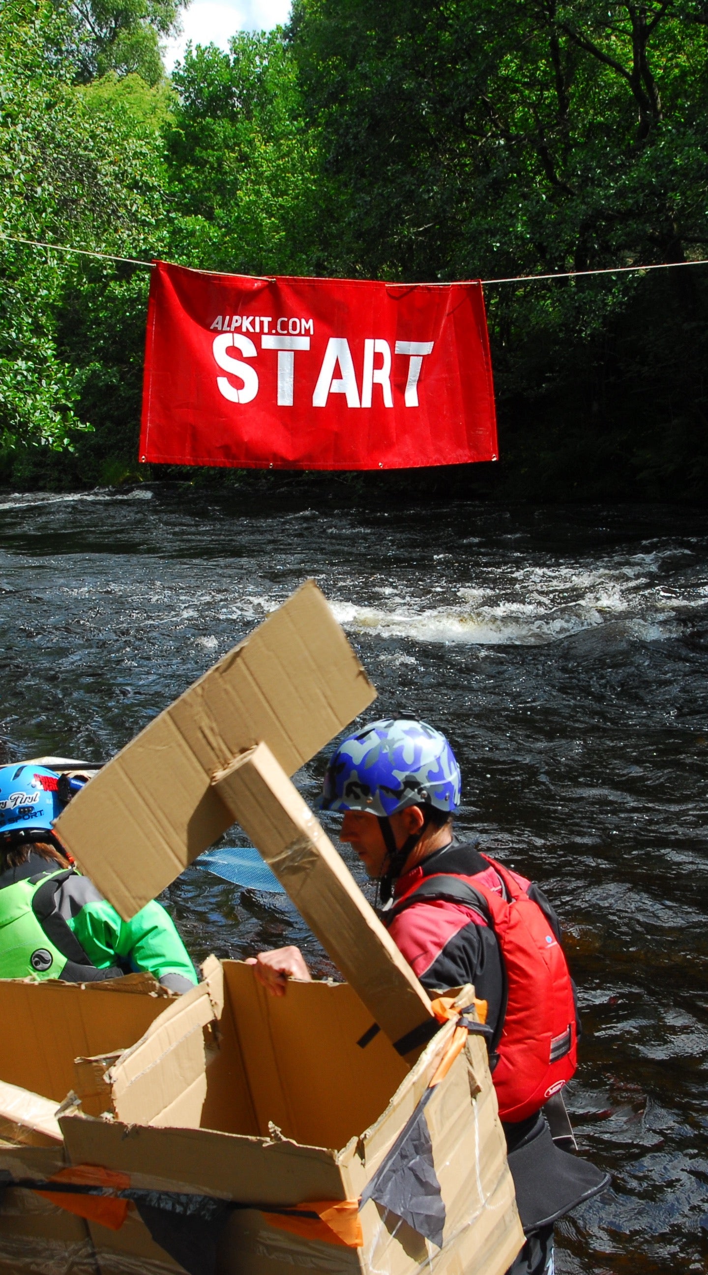Tryweryn Festival and Cardboard Canoe Race 2015