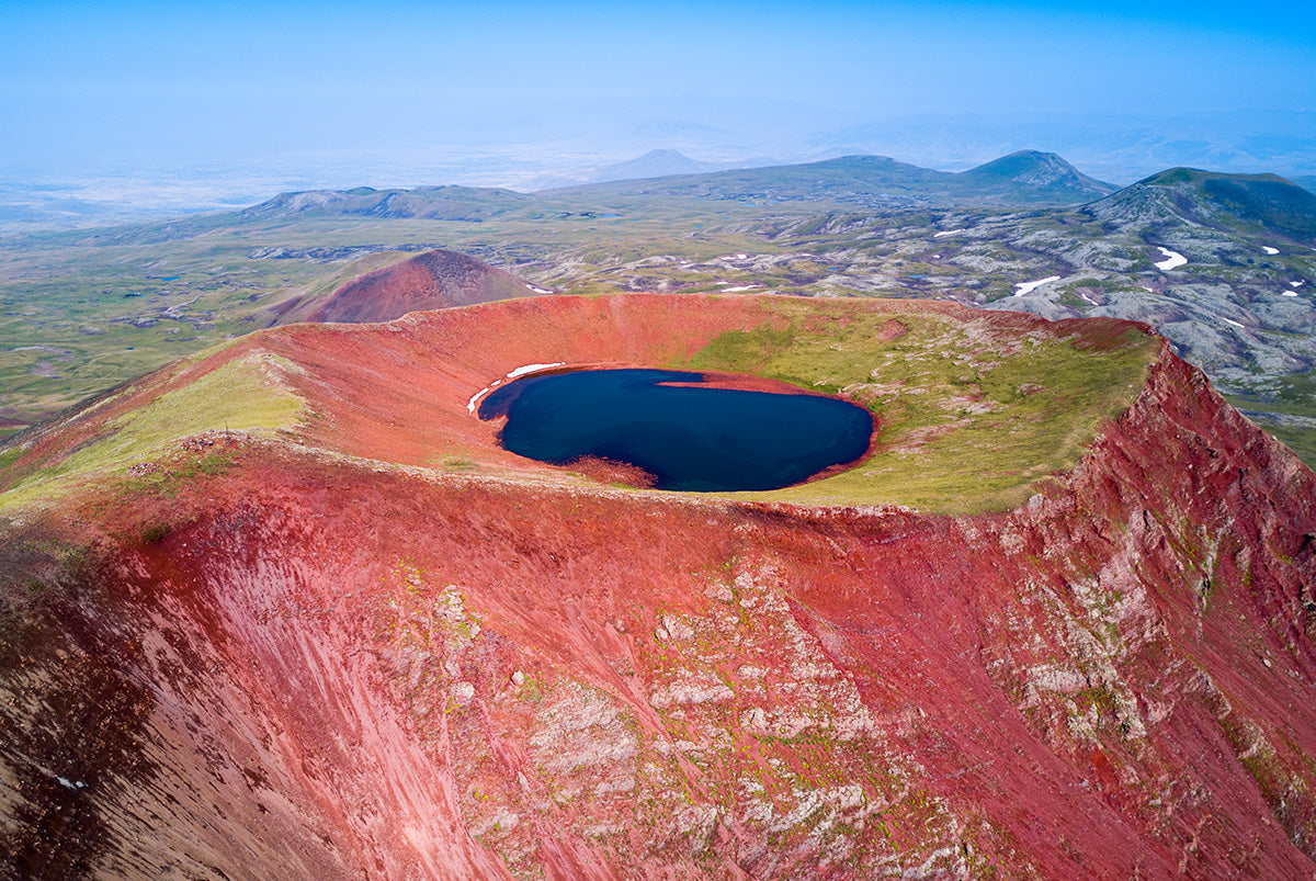 Traversing the Geghama Mountains