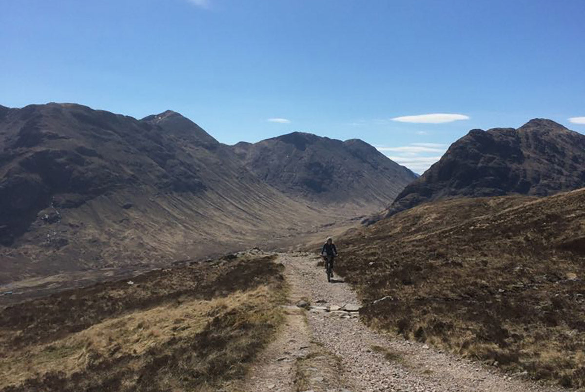 Cycling the West Highland Way on the Broken Road Ti