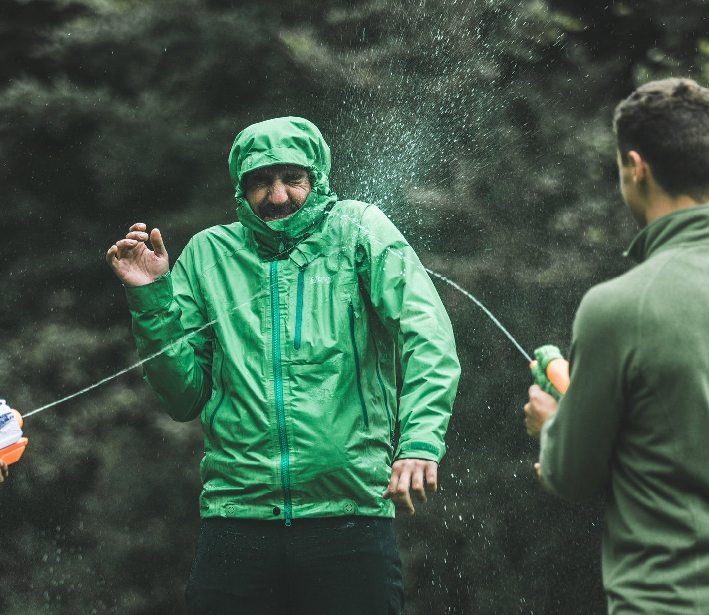 Reproofing a waterproof coat to increase its performance and extend its life