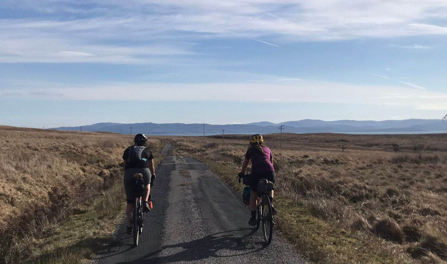 Gravel cycling around the Scottish Islands