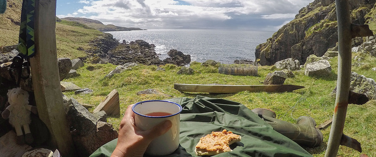 Katie Tunn chooses a bivvy instead of a tent