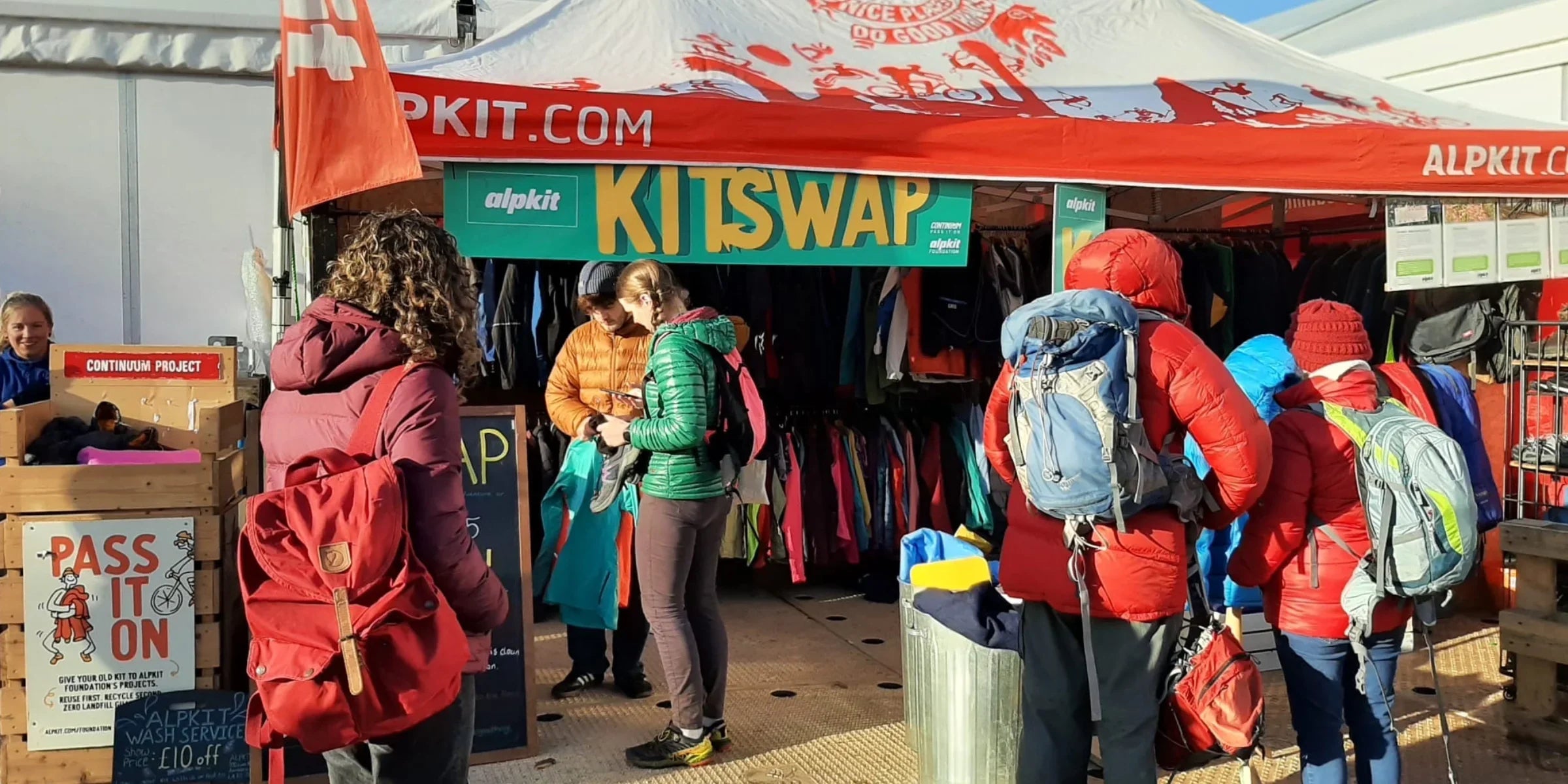 Keeping Kit in Circulation: KitSwap 2025 at Kendal Mountain Festival